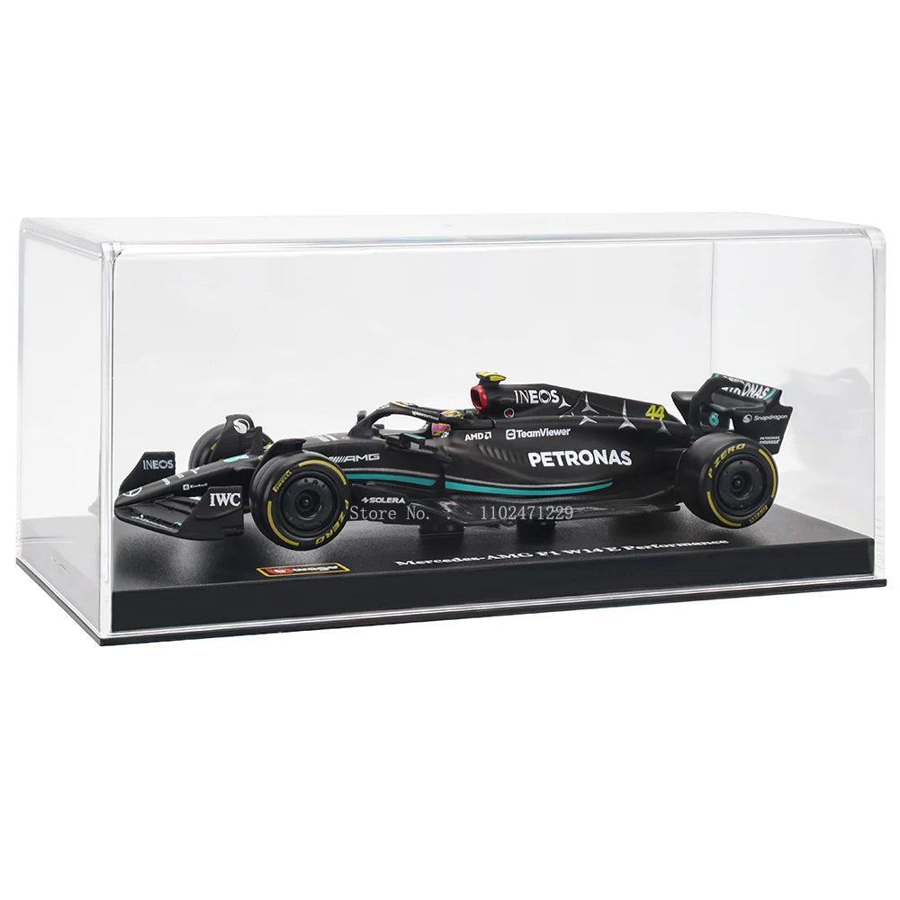 Bburago 1:43 W14 2023 44# Hamilton Mercedes-AMG Petronas F1 Team