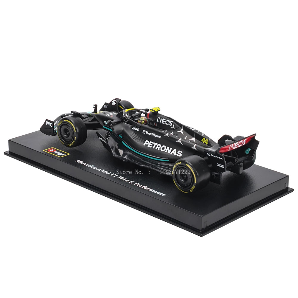 Bburago 1:43 W14 2023 44# Hamilton Mercedes-AMG Petronas F1 Team