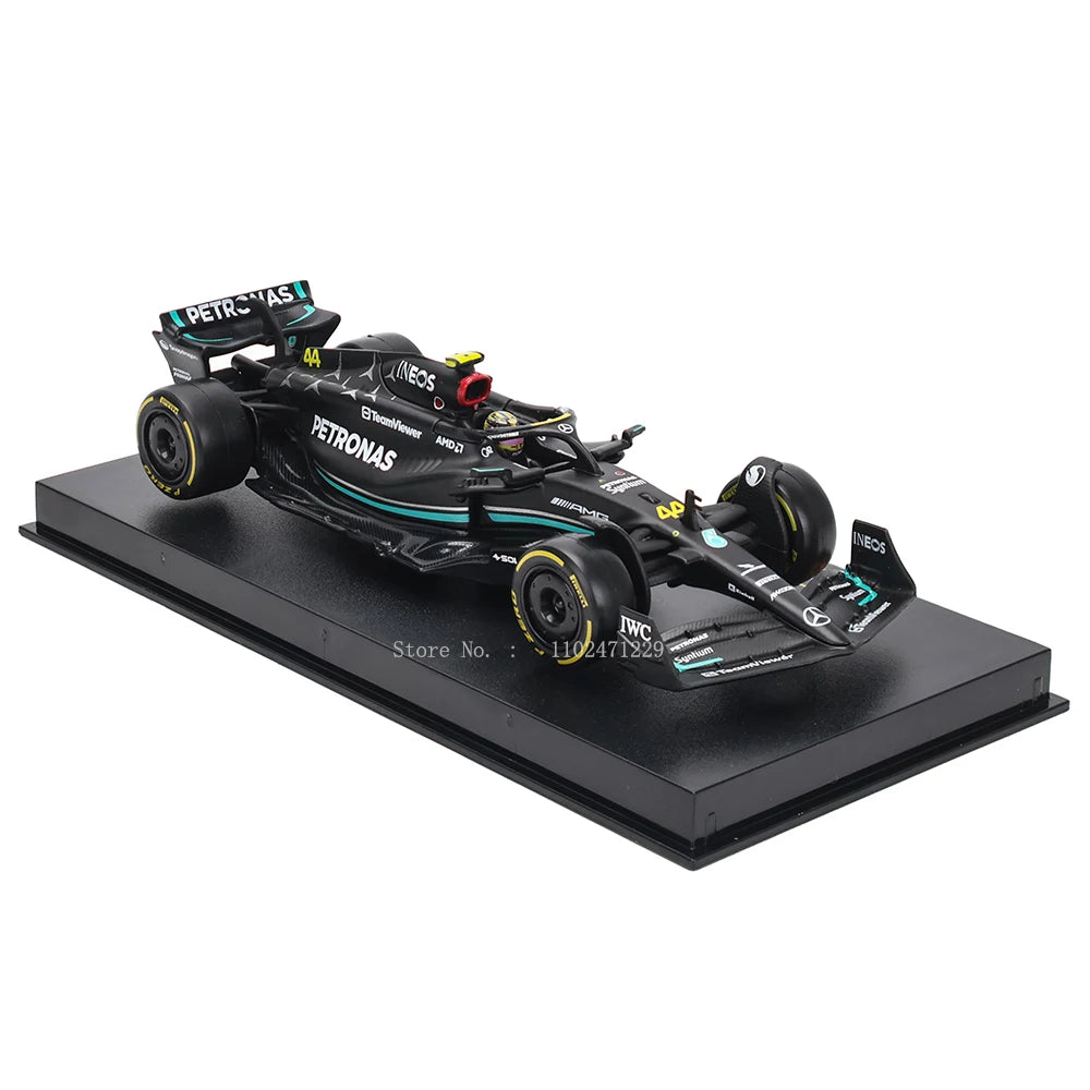 Bburago 1:43 W14 2023 44# Hamilton Mercedes-AMG Petronas F1 Team