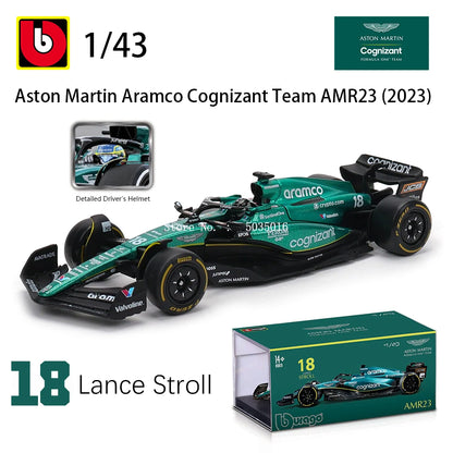 Bburago 1:43 W14 2023 44# Hamilton Mercedes-AMG Petronas F1 Team